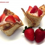 protein dessert wonton cups