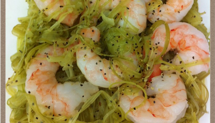 fat-blasting shrimp & celery pasta