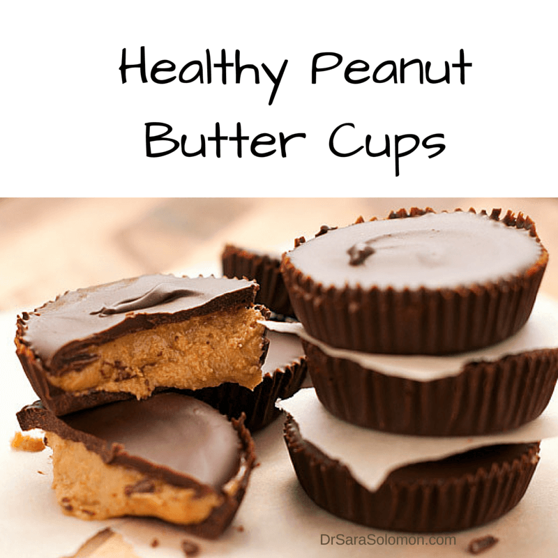 healthy peanut butter cups