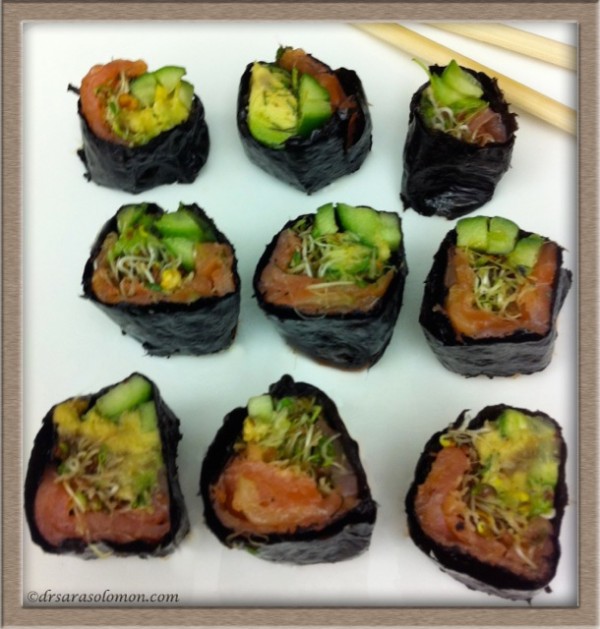 low carb sushi