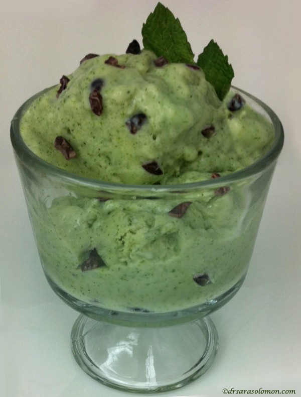 mint chocolate chip protein ice cream