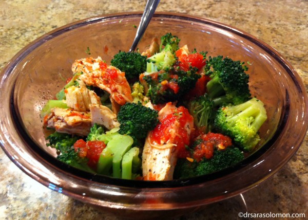 mom's spicy chicken & broccoli