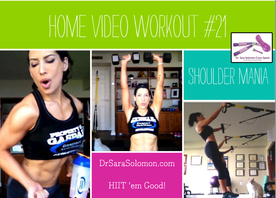 home workout 21 shoulder mania