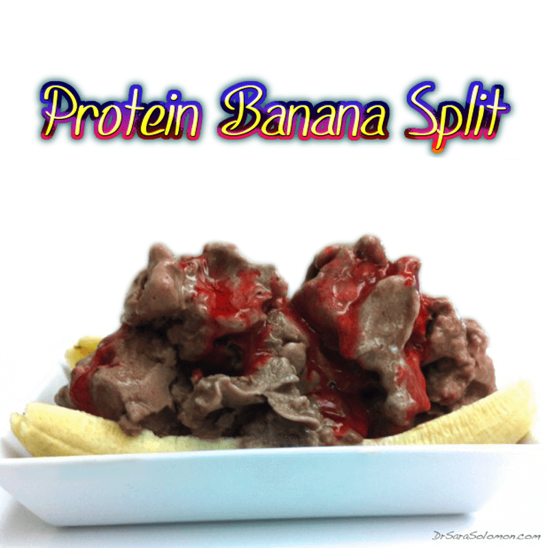 Protein Banana Split