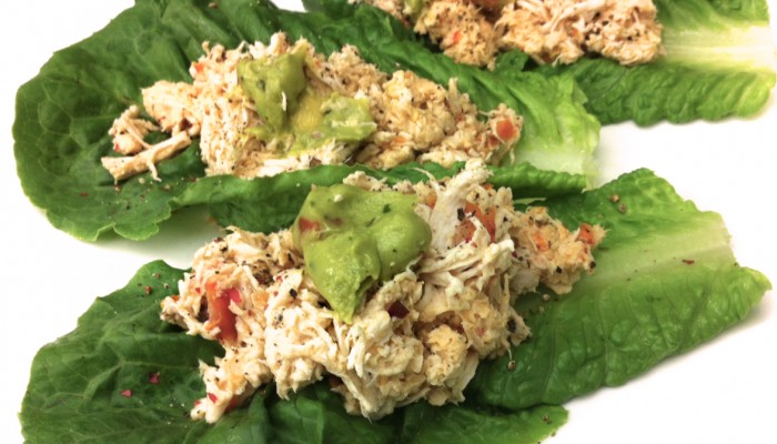 Chicken Lettuce Tacos