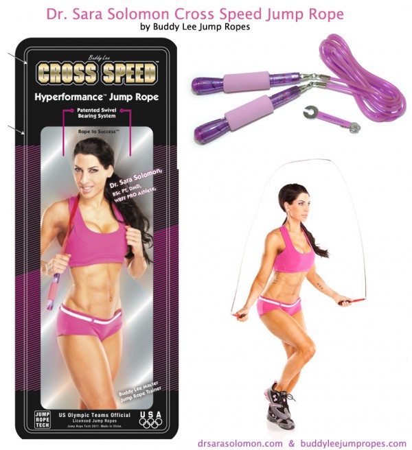 Dr Sara Solomon Cross Speed Jump Rope Buddy Lee Jump Ropes