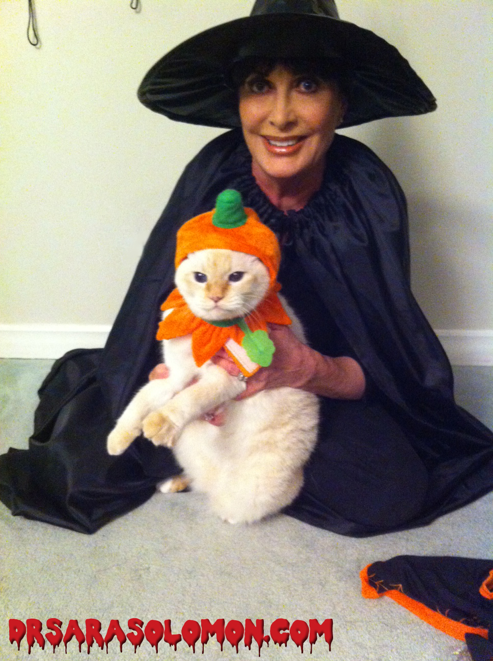 Mom & Taz dressed up for Halloweek.