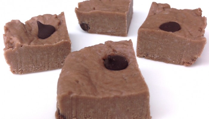 Double Chocolate Chip Cheesecake Fudge