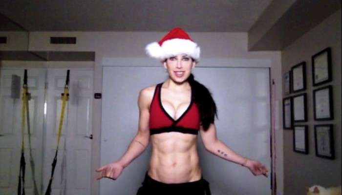 Home Workout #40: Santa’s Butt & Gut HiiT