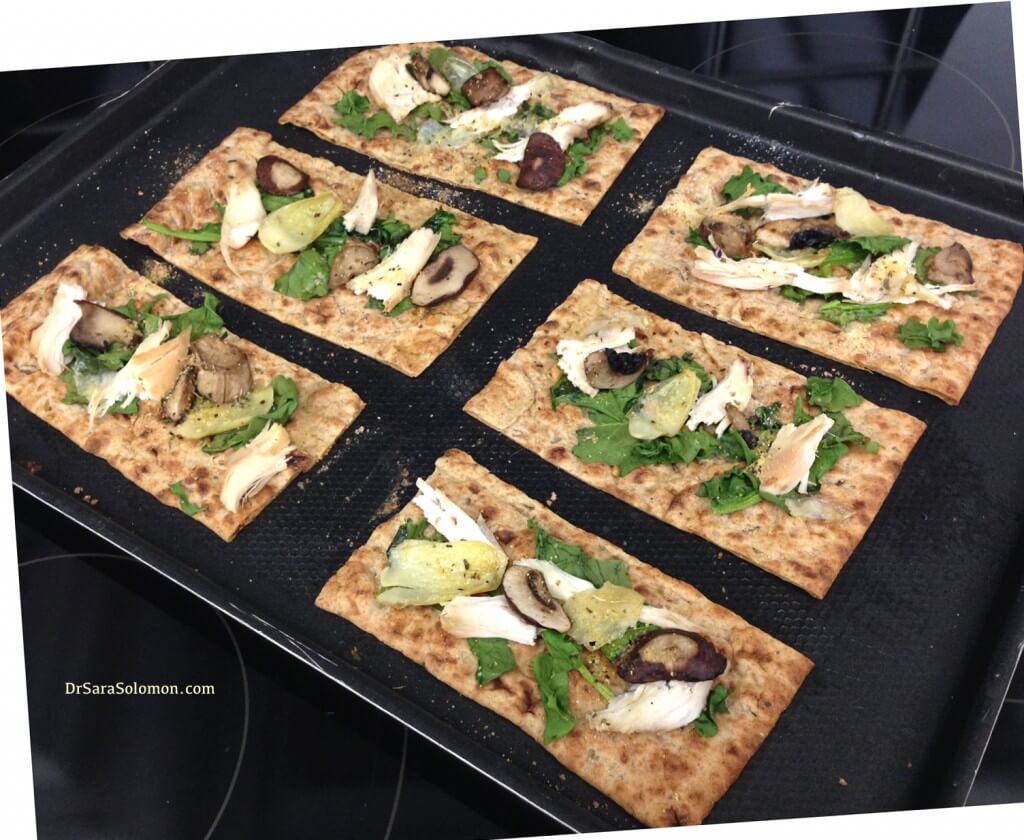 chicken artichoke p28 flatbread