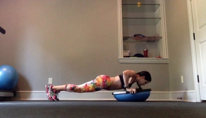 BOSU Push-Ups (3 Variations)