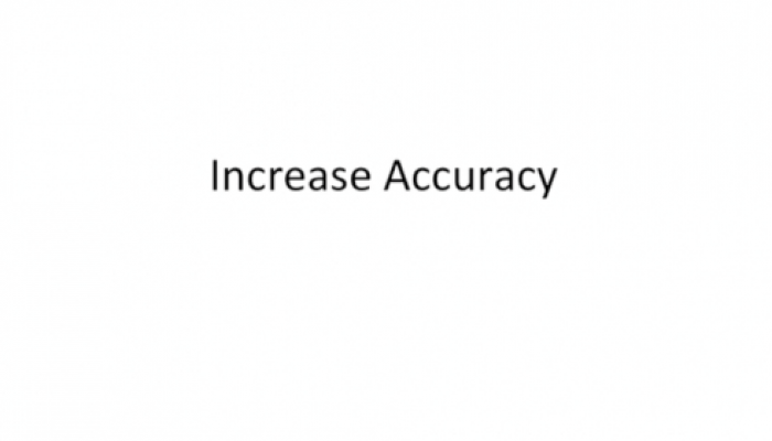 Increase Accuracy