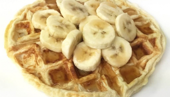 Protein Banana Waffles