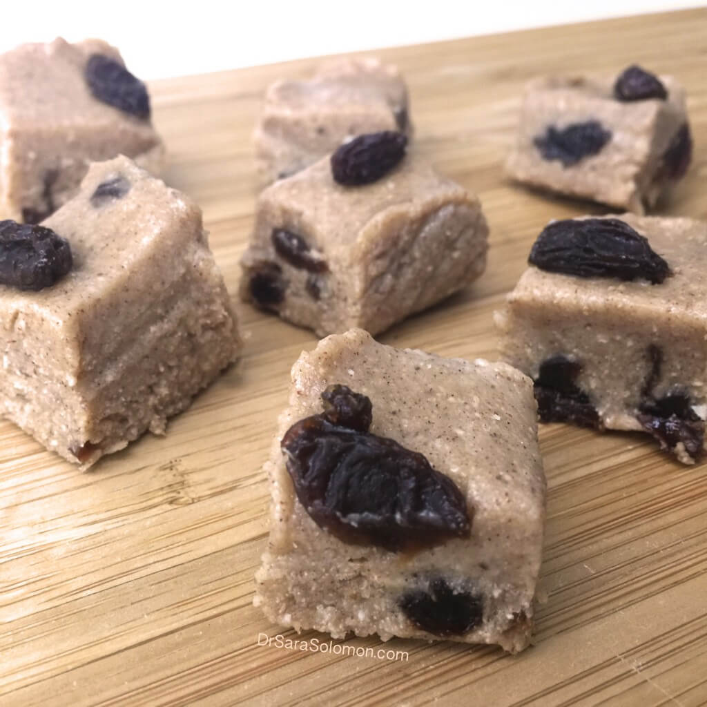 cinnamon Raisin Bun Fudge