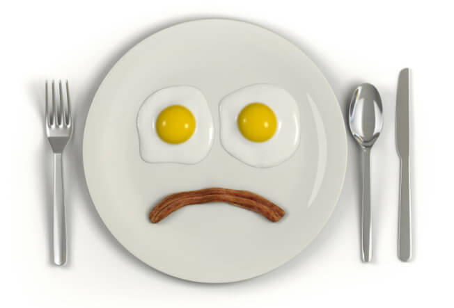 Skipping breakfast deals