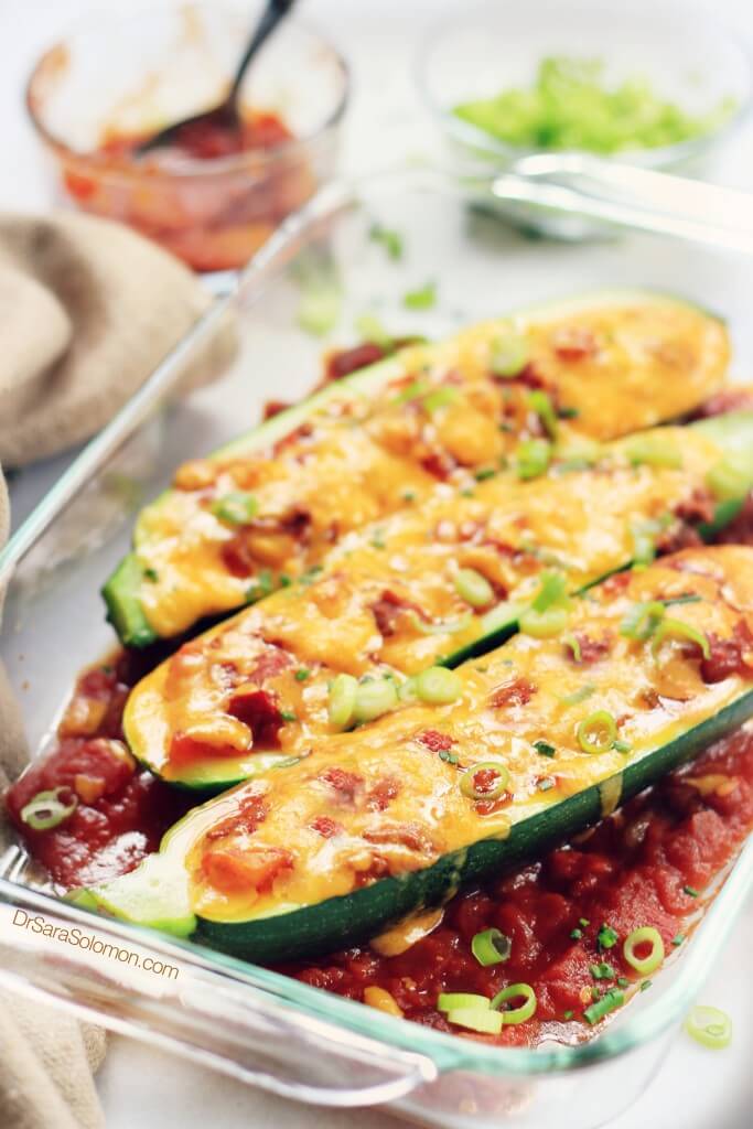 Taco Stuffed Zucchini Boats_3886