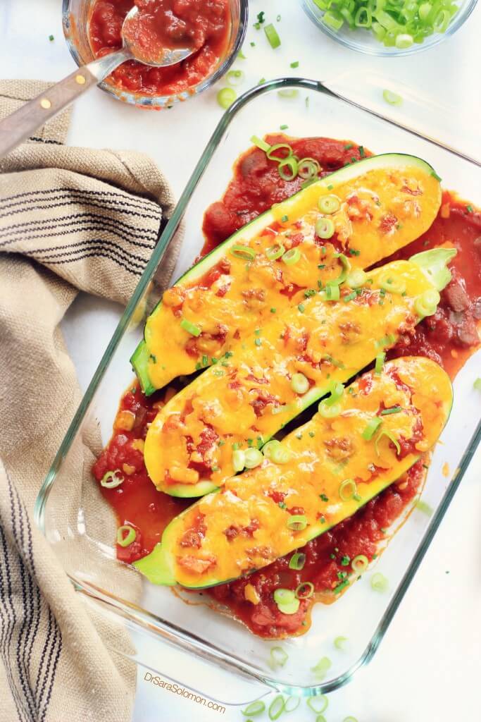 Taco Stuffed Zucchini Boats_3927