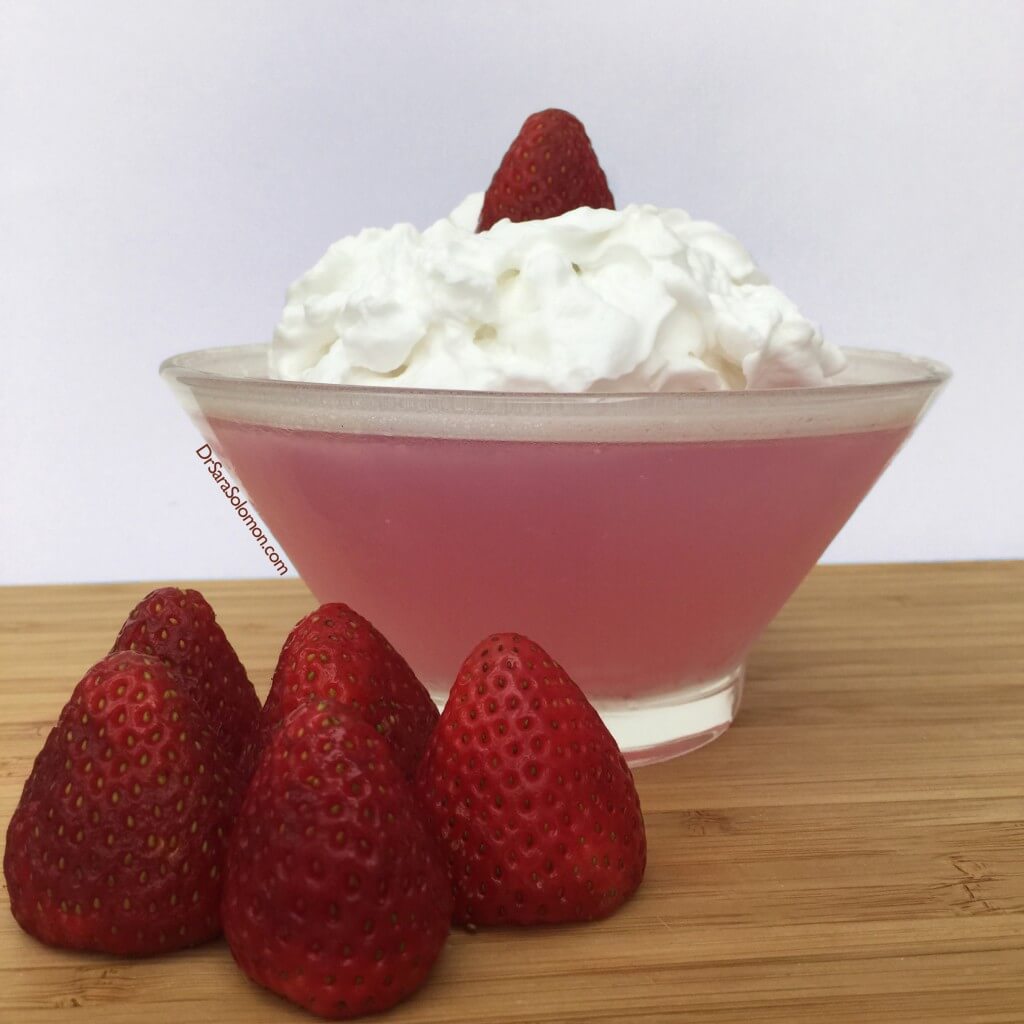 strawberry dragonfruit gelatin