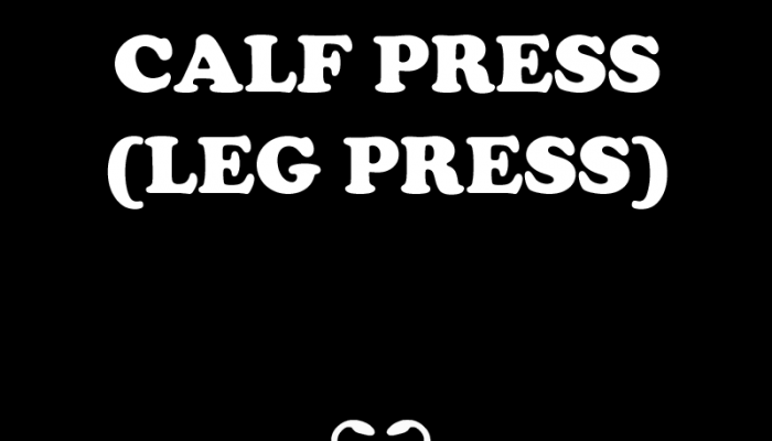 Calf Press (Leg Press)