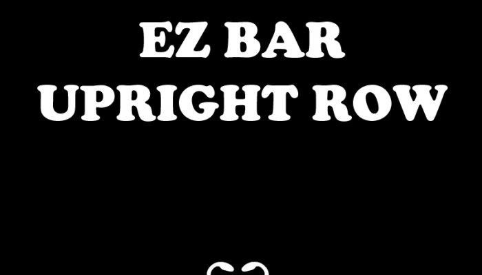 EZ Bar Upright Row