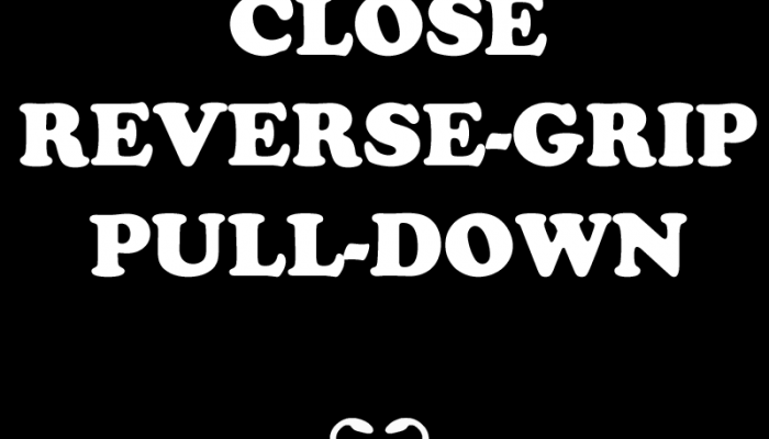 Close Reverse-Grip Pull Down