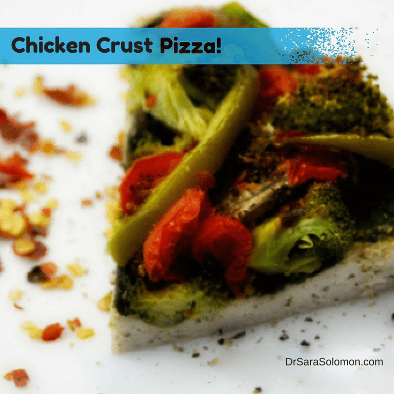 chicken crust pizza