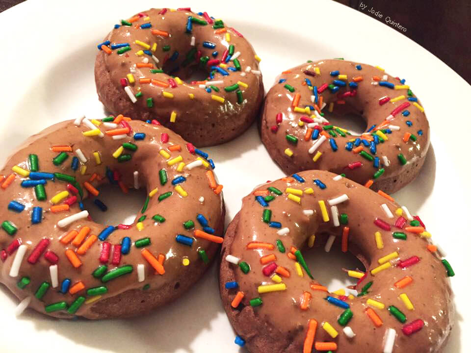 chocolate PB Protein Donut