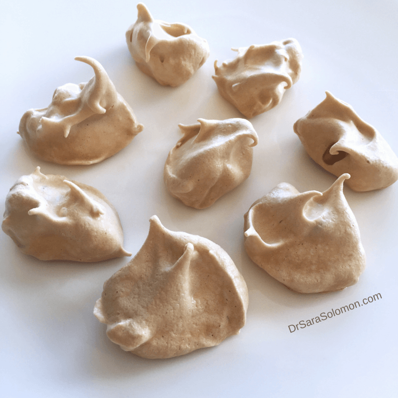 auntie's almond meringues