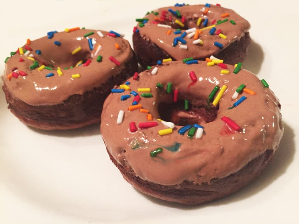 chocolate protein donuts