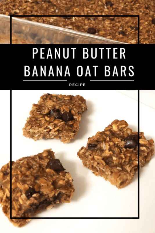 Peanut Butter Banana Oat Bars Dr. Sara Solomon