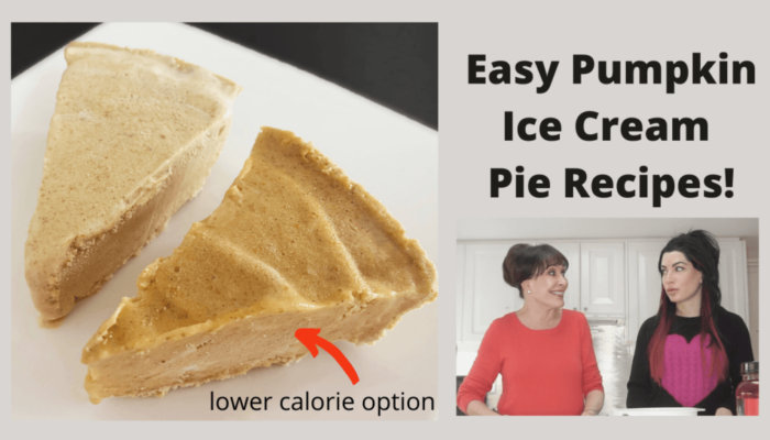 Pumpkin Ice Cream Pie