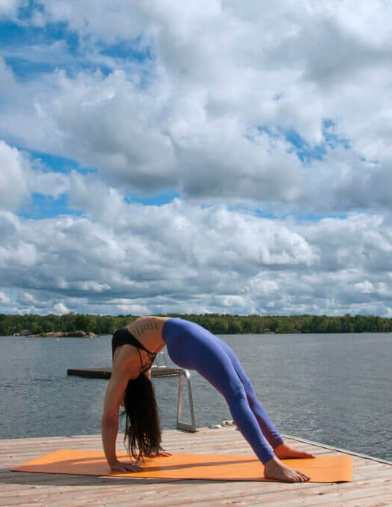 back-bending