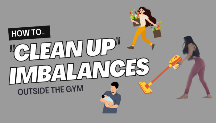 “Clean Up” Imbalances