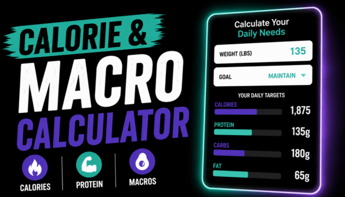 Calorie & Macro Calculator