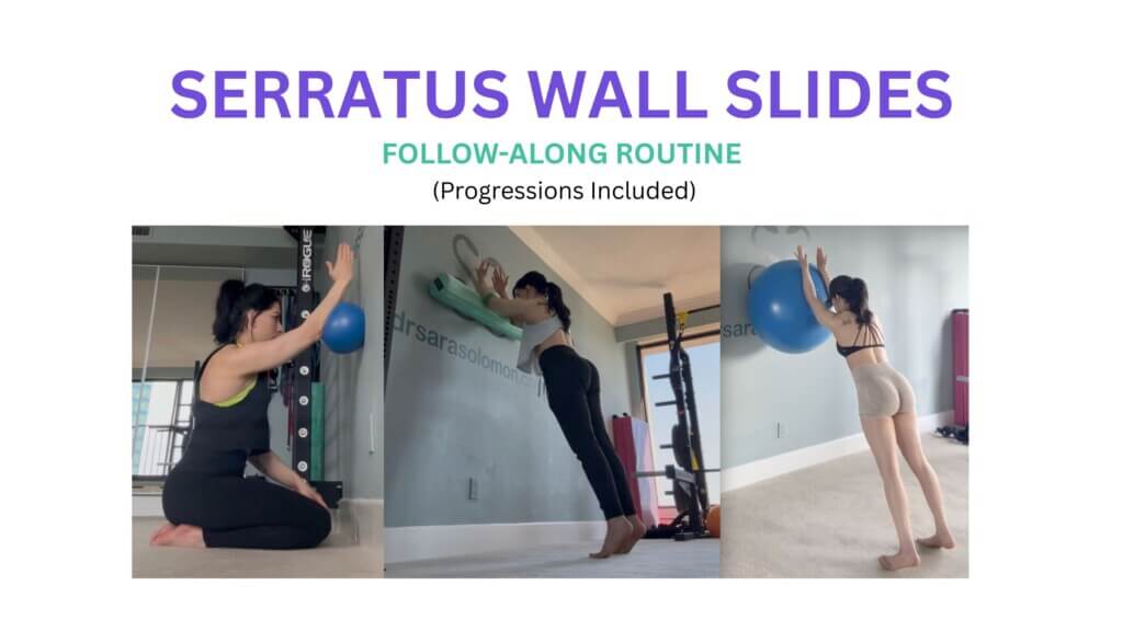 Serratus Wall Slides