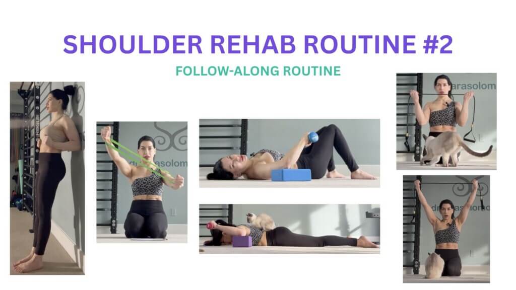 shoulder rehab routine #2